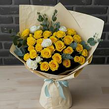 Букет цветов из:  Розы в Ольявидово