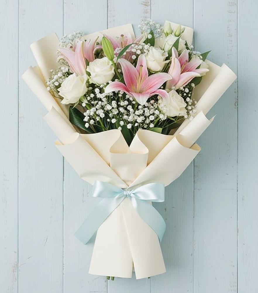 Букет цветов из: Лилии в Ольявидово