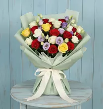 Букет цветов из:  Розы в Ольявидово