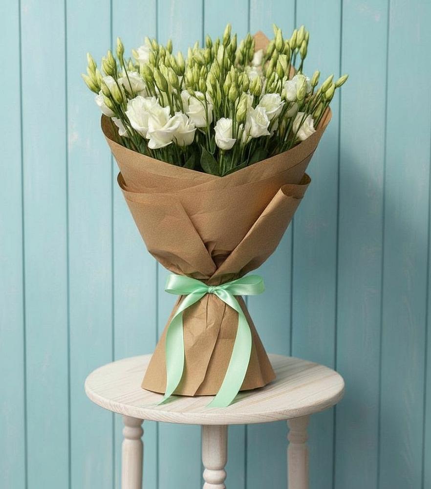 Букет цветов из: Лизиантусы в Ольявидово