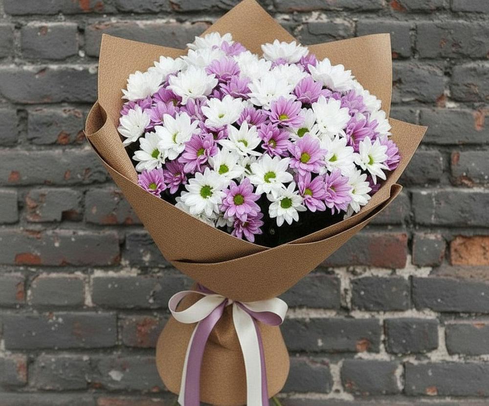 Букет цветов из: Хризантемы в Ольявидово