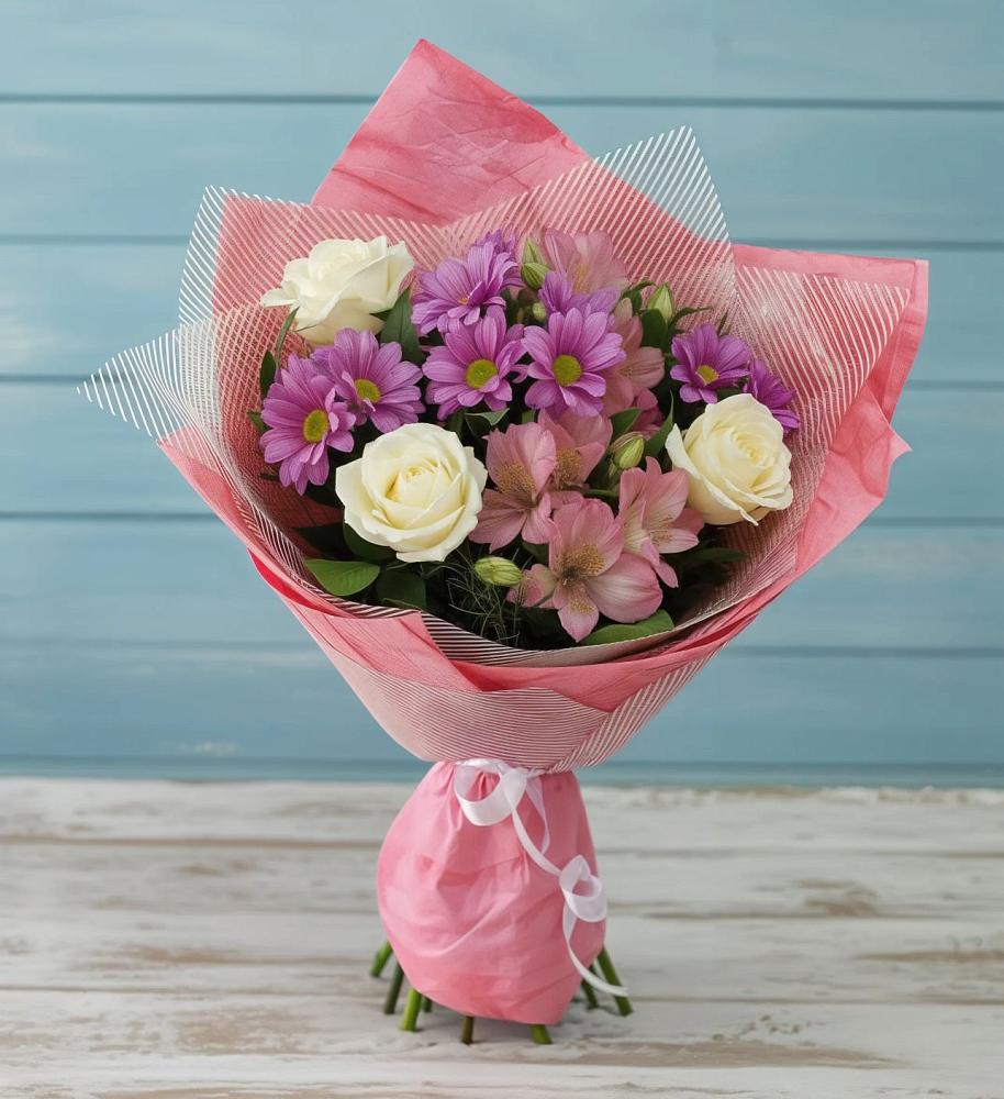 Букет цветов из: Герберы в Ольявидово