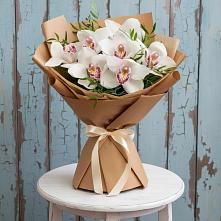 Букет цветов из:  Орхидеи и Розы в Ольявидово